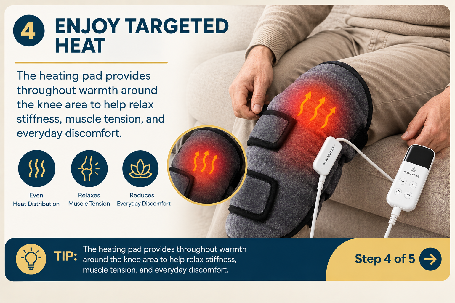 Enjoy Targeted Heat