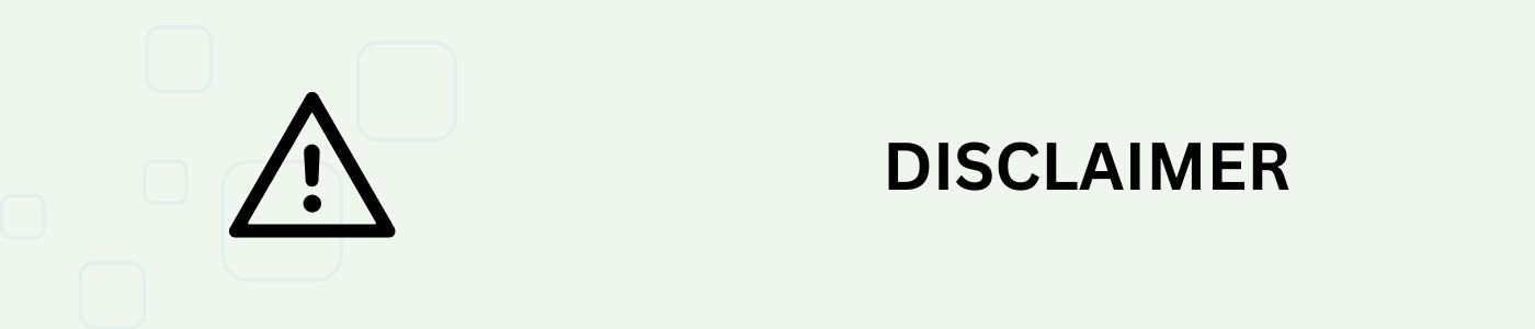 Disclaimer