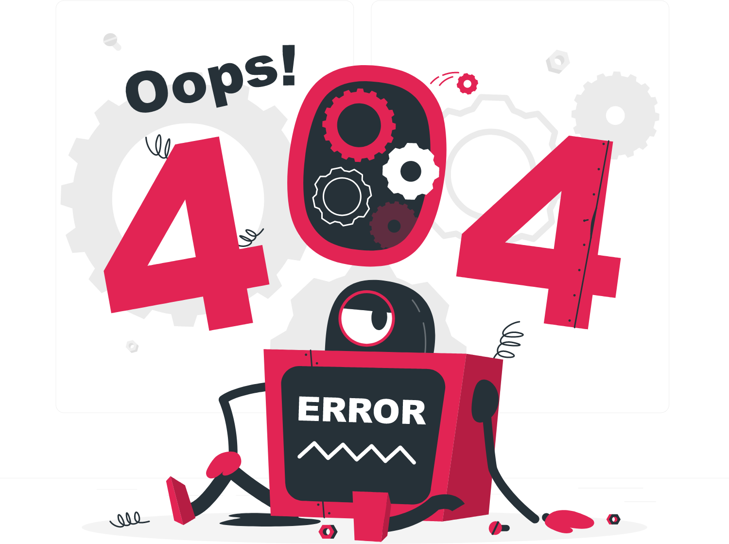 oops page not found